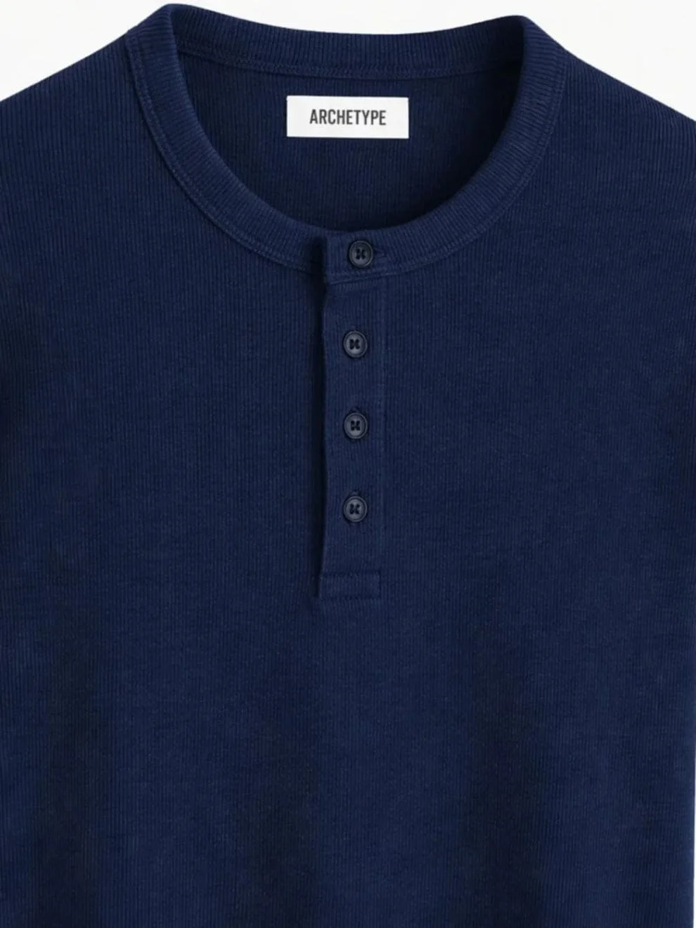 T-SHIRT HENLEY COTELE