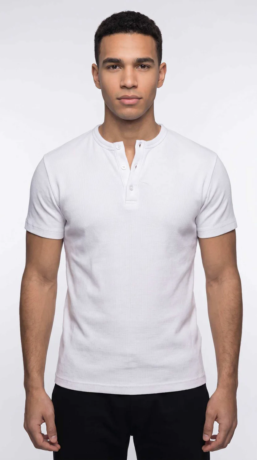T-SHIRT HENLEY COTELE | OLD MONEY