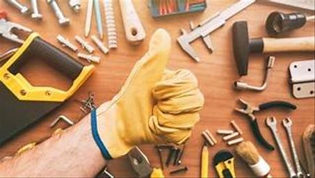 معدات مهمة الاصلاحات المنزلية
