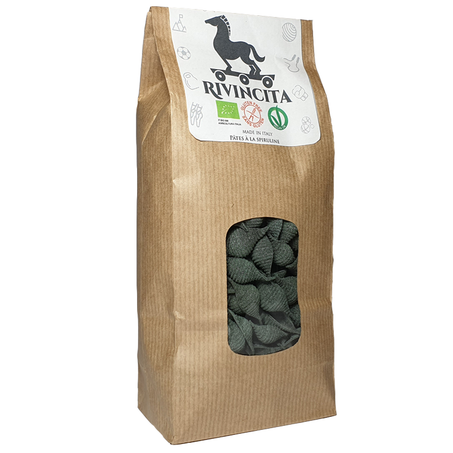 PÂTES A LA SPIRULINE  BIOLOGIQUE ET SANS GLUTEN