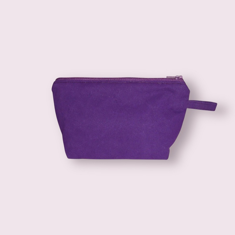 Pochette velour violet