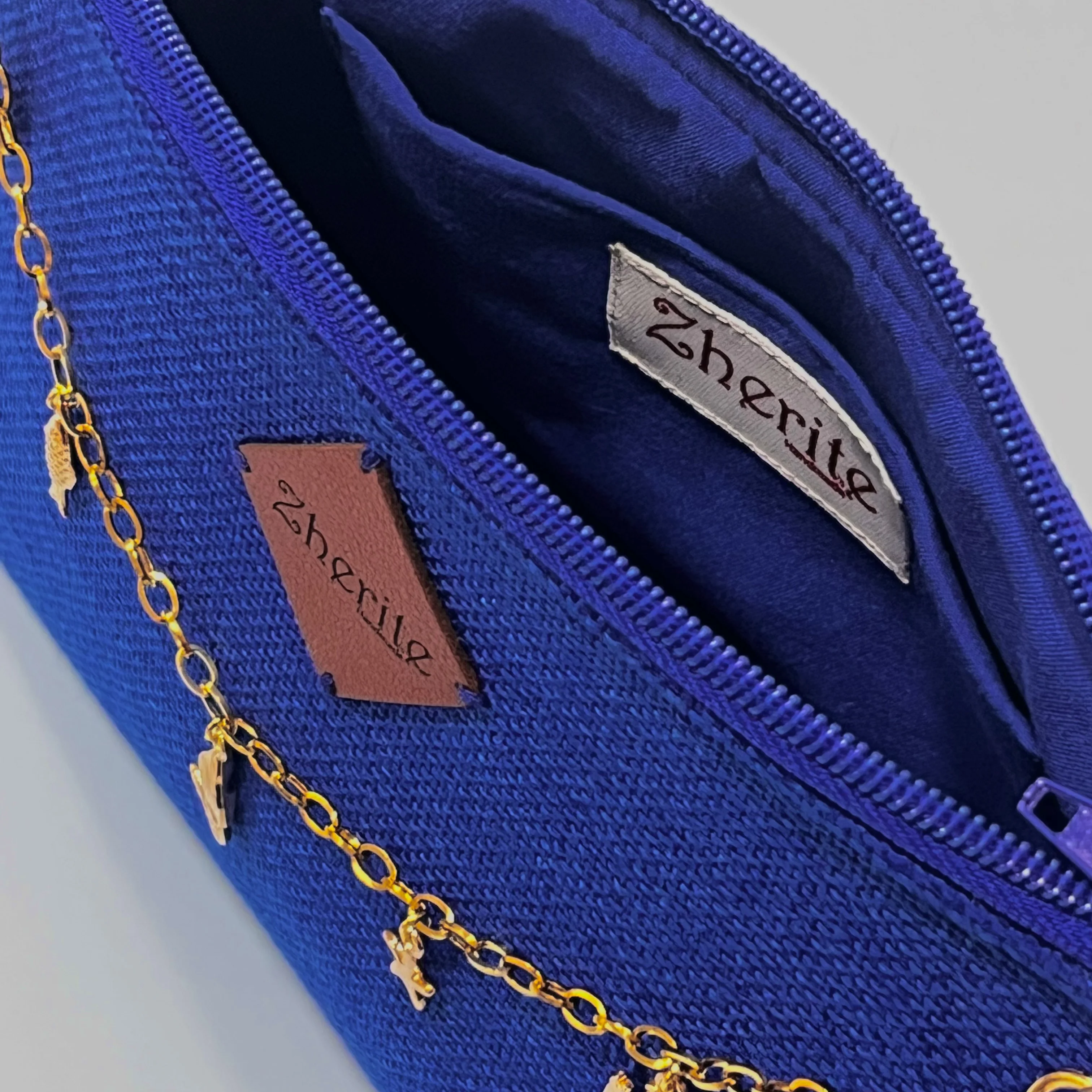 Sac baguette - bleu electrique