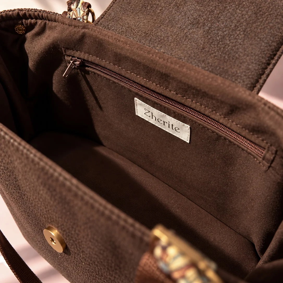 Sac Polly - Marron (S)