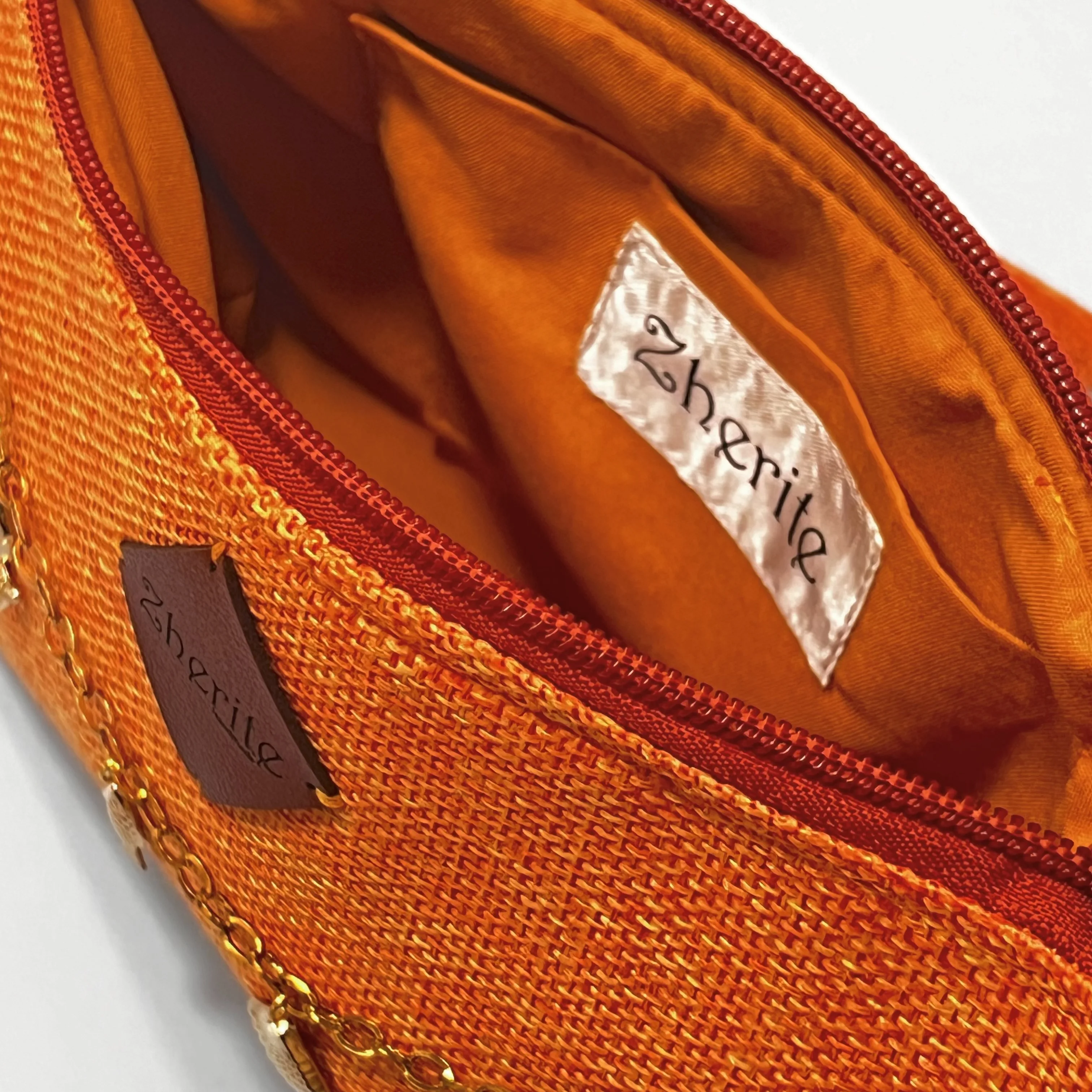 Sac baguette - orange