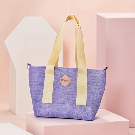 Mini juty - mauve