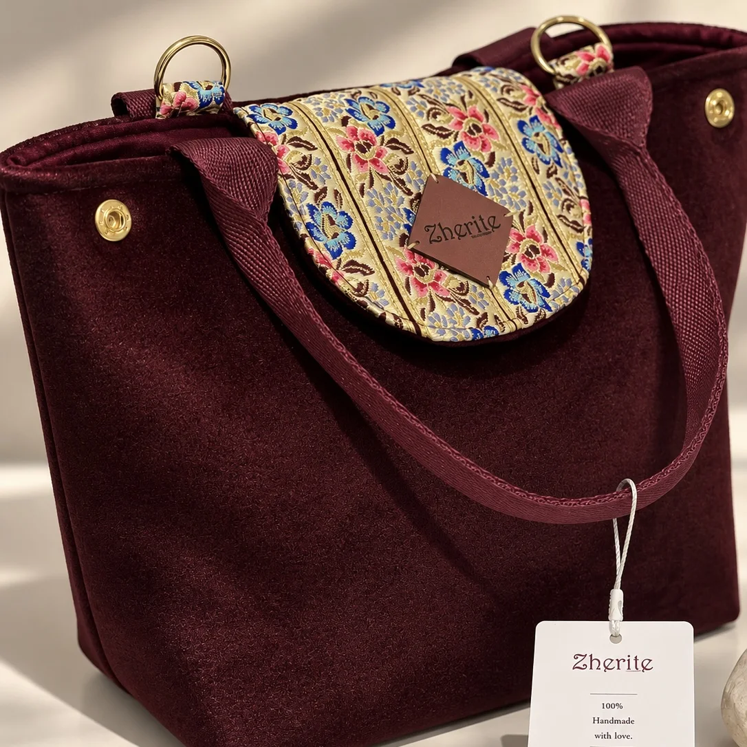 Sac Polly - Grenat (S)
