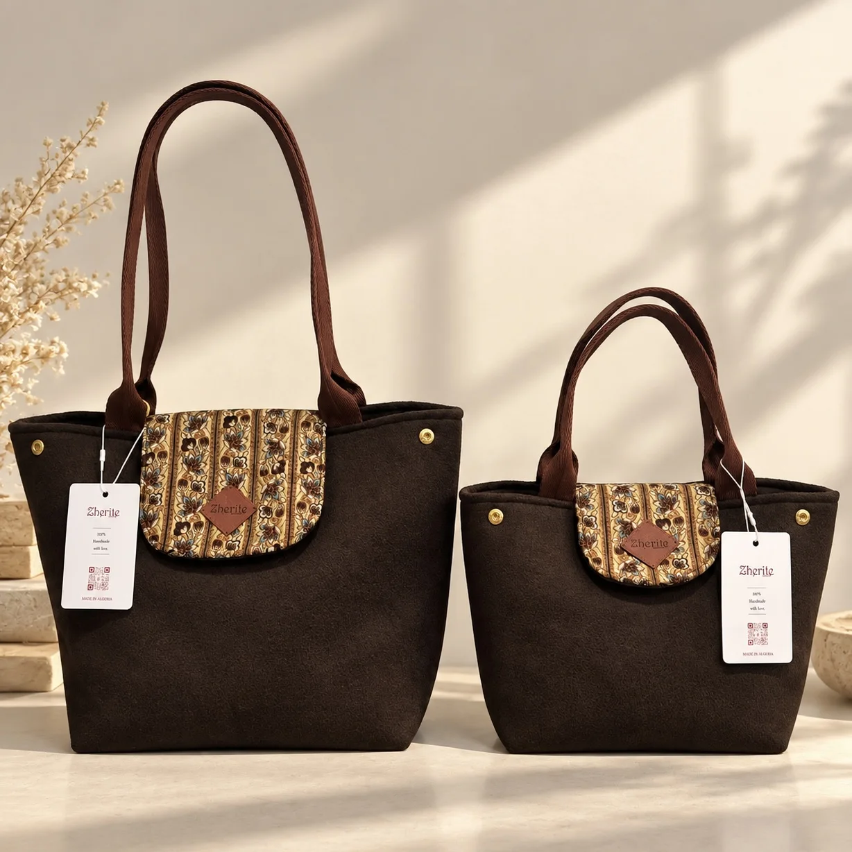 Sac Polly - Marron (L)