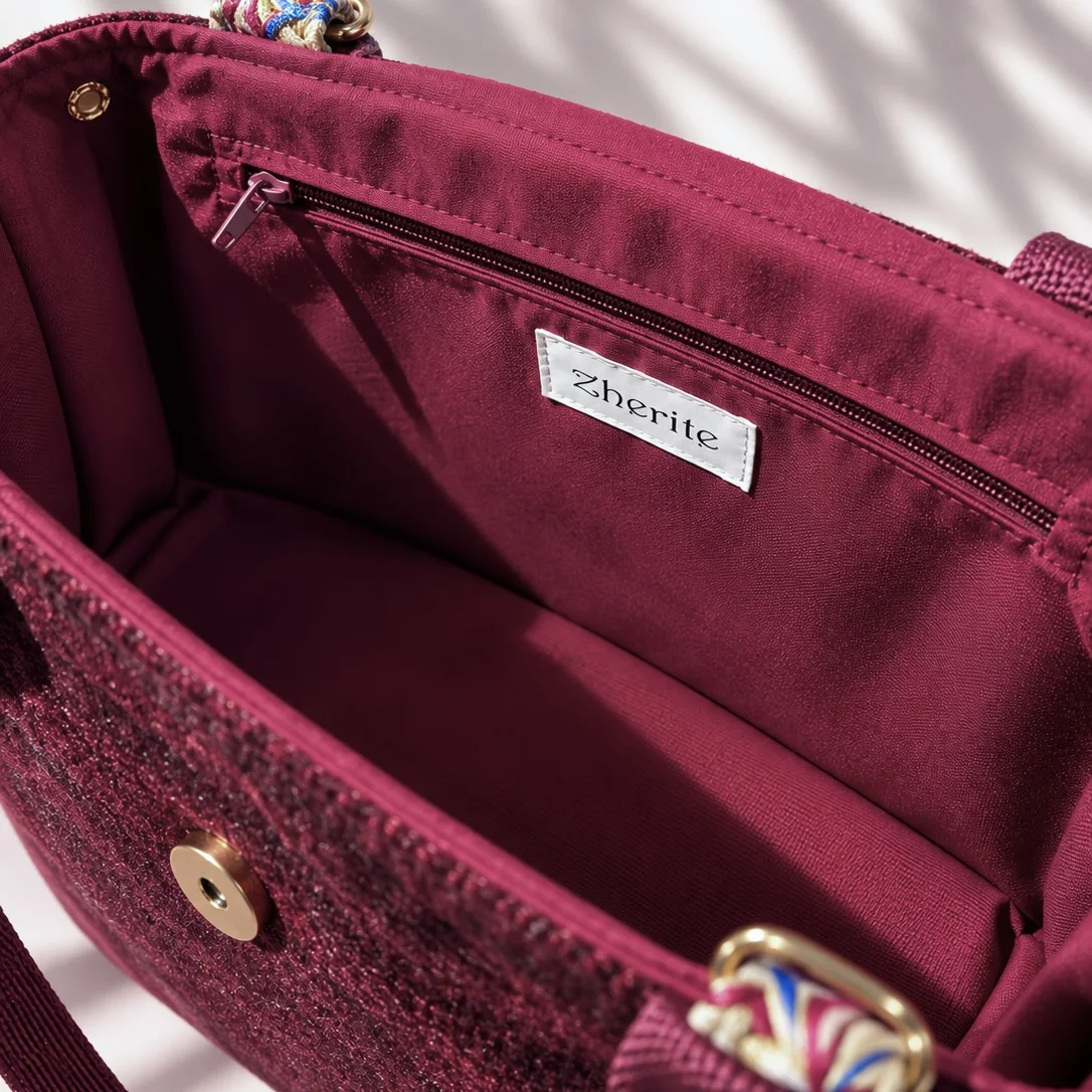 Sac Polly - Grenat (S)