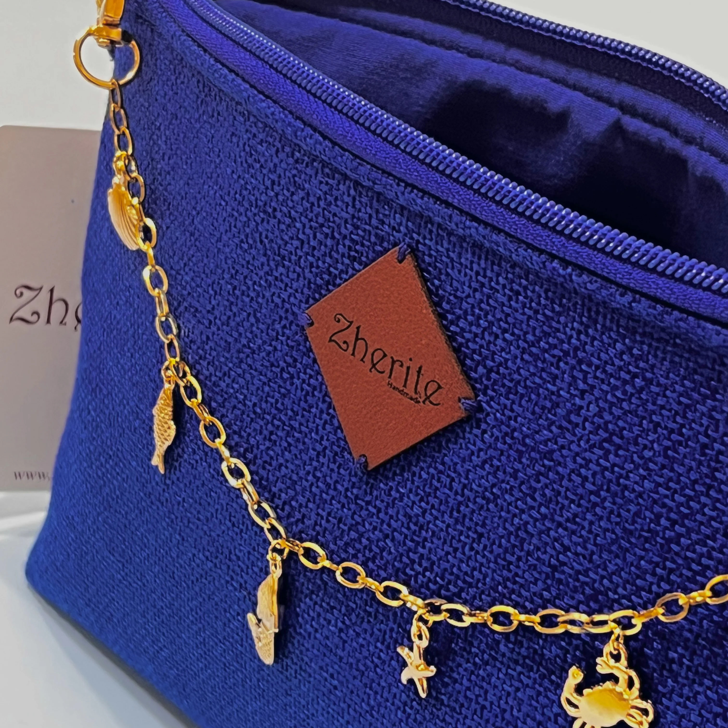 Sac baguette - bleu electrique