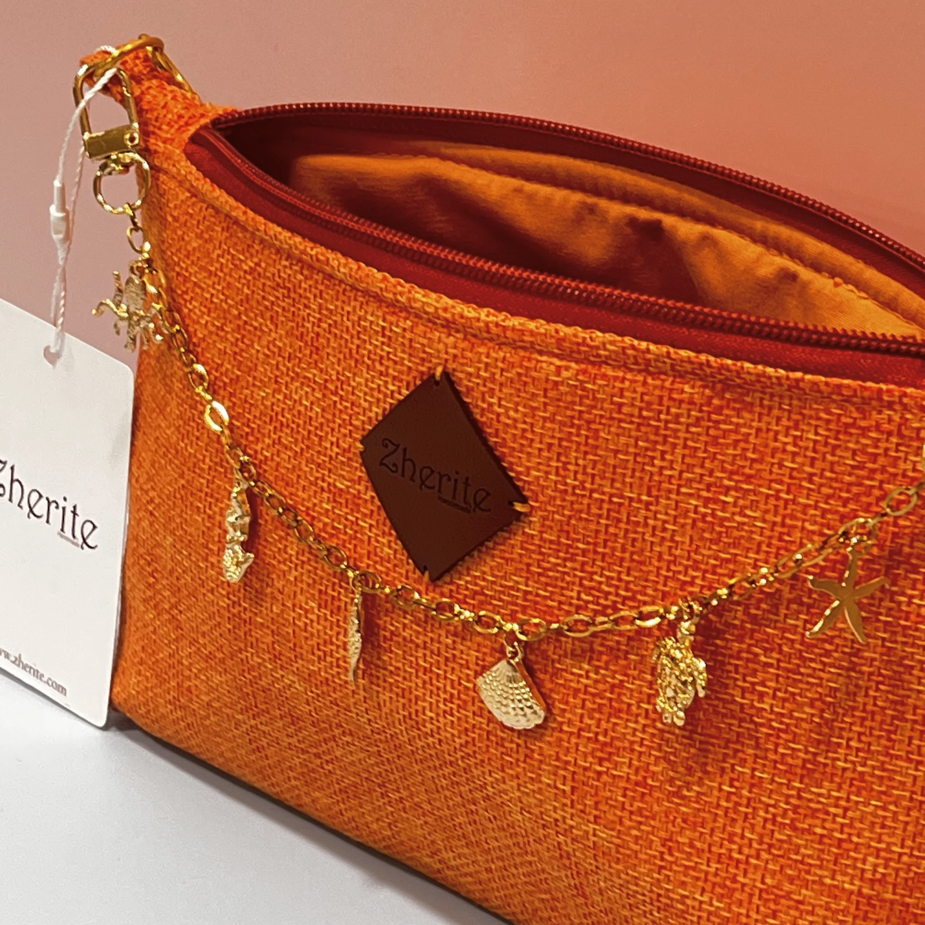 Sac baguette - orange
