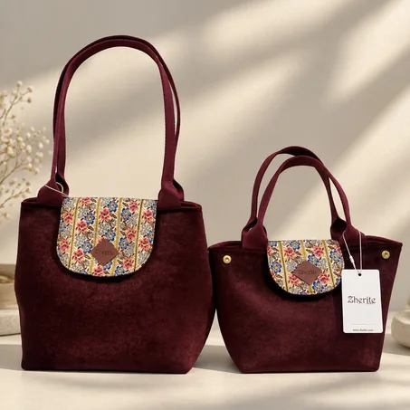 Sac Polly - Grenat (S)