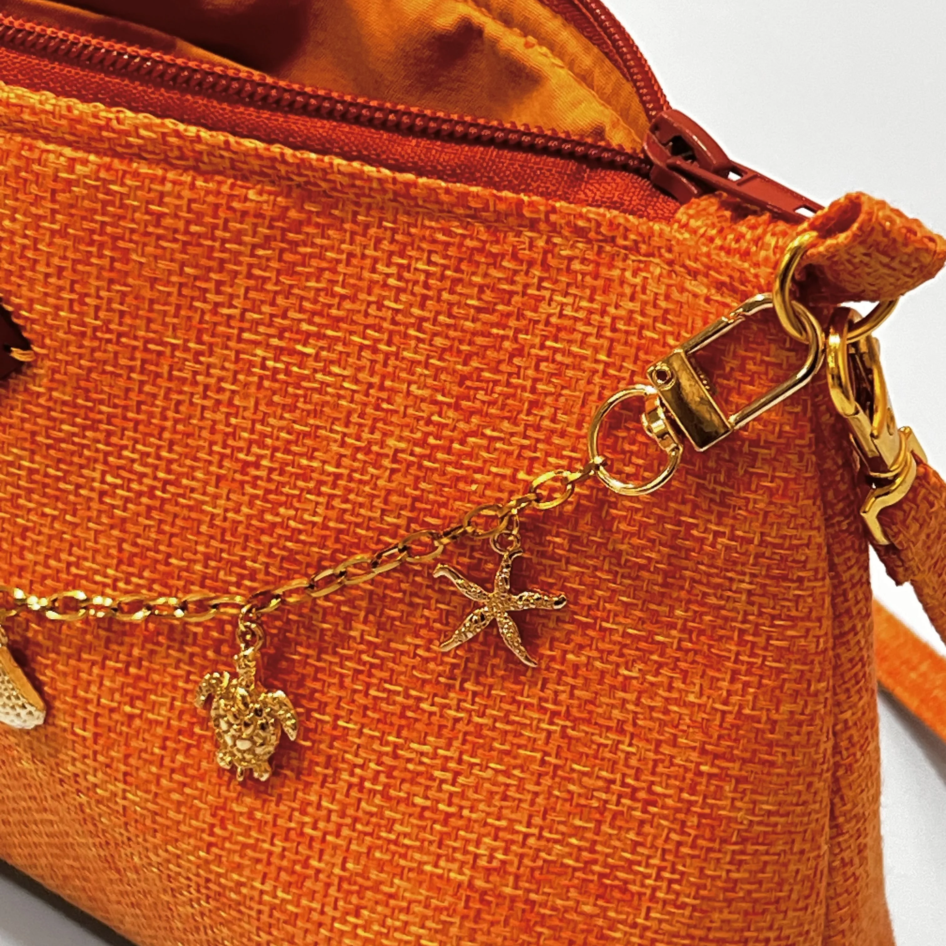 Sac baguette - orange