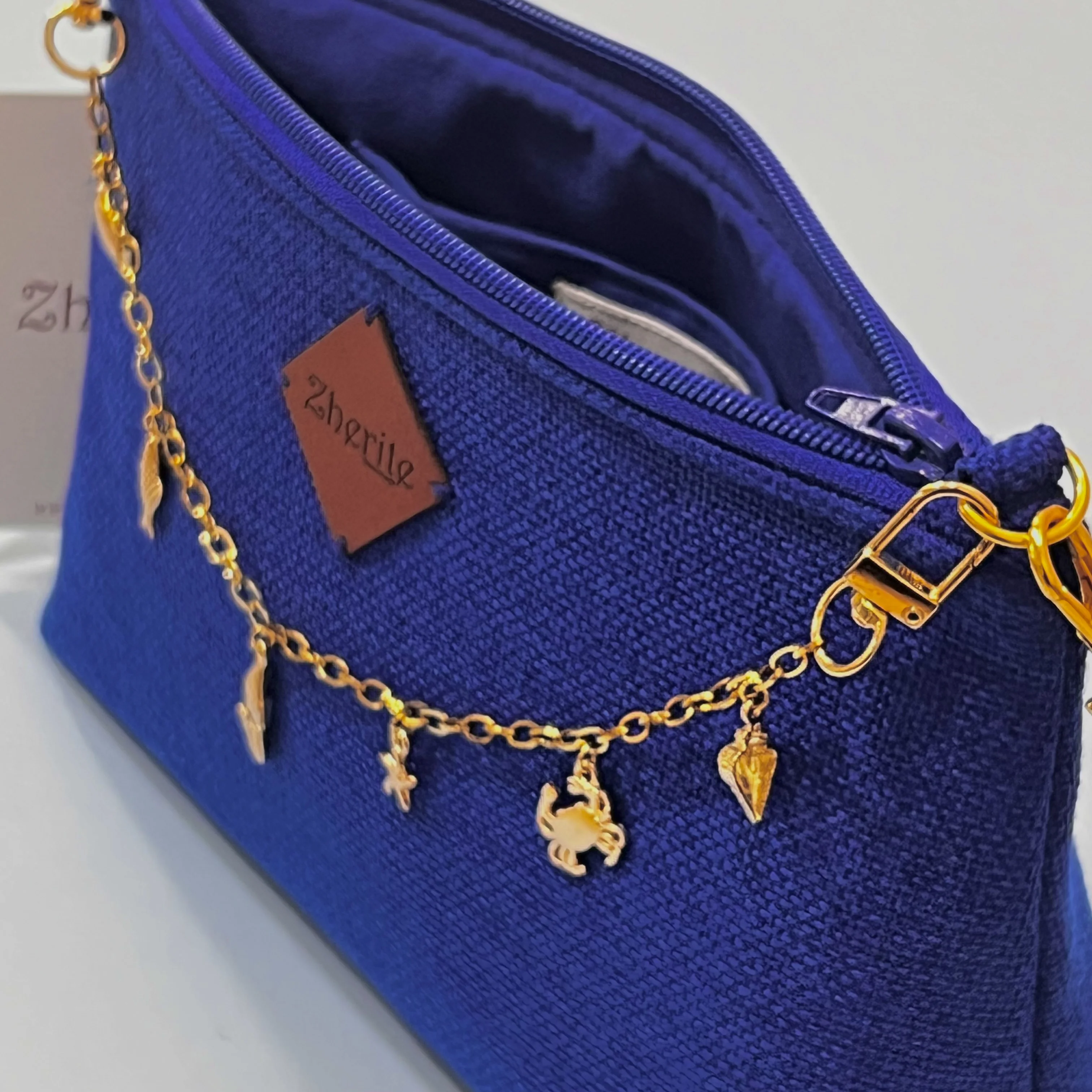 Sac baguette - bleu electrique