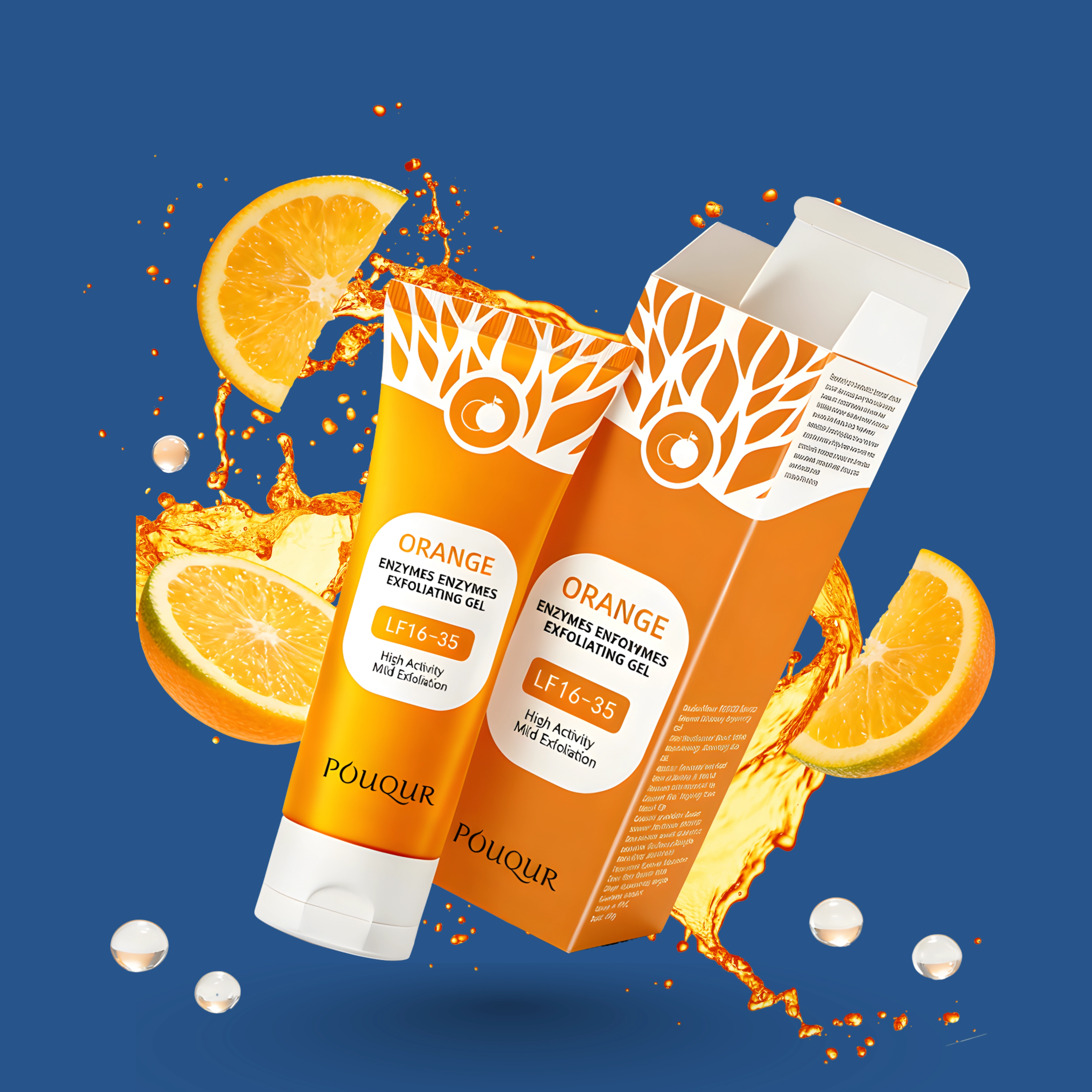 جلّ التقشير بالبرتقال