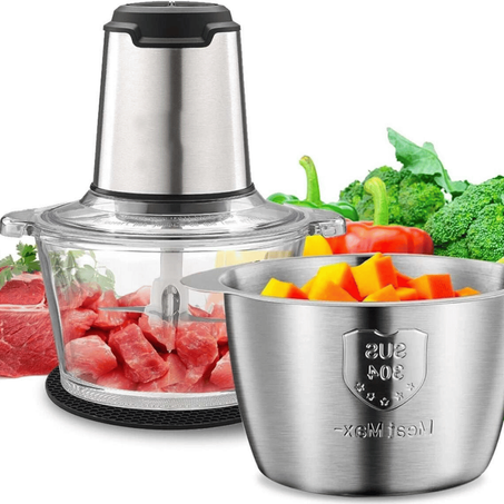 hachoir 3 L cooking 2 bolle inox