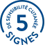 Protège contre 5 signes de sensibilité cutanée