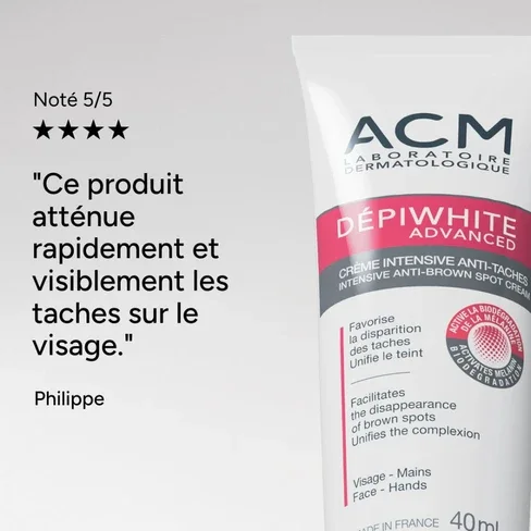 ACM DEPIWHITE ADVANCED CREME DEPIGMENTANTE, 40ML