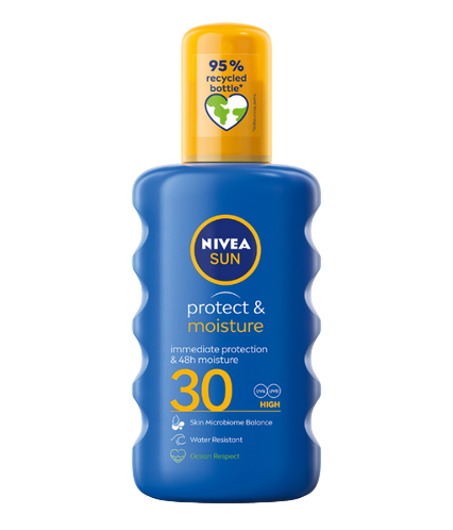 NIVEA PROTECTION SPRAY SOLAIRE PROTECT & MOISTURE FPS 30 200 ML