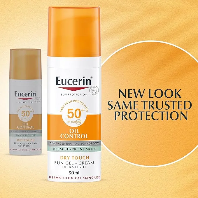 EUCERIN – SUN OIL CONTROL GEL-CREAM DRY TOUCH SPF 50+ (50 ML)
