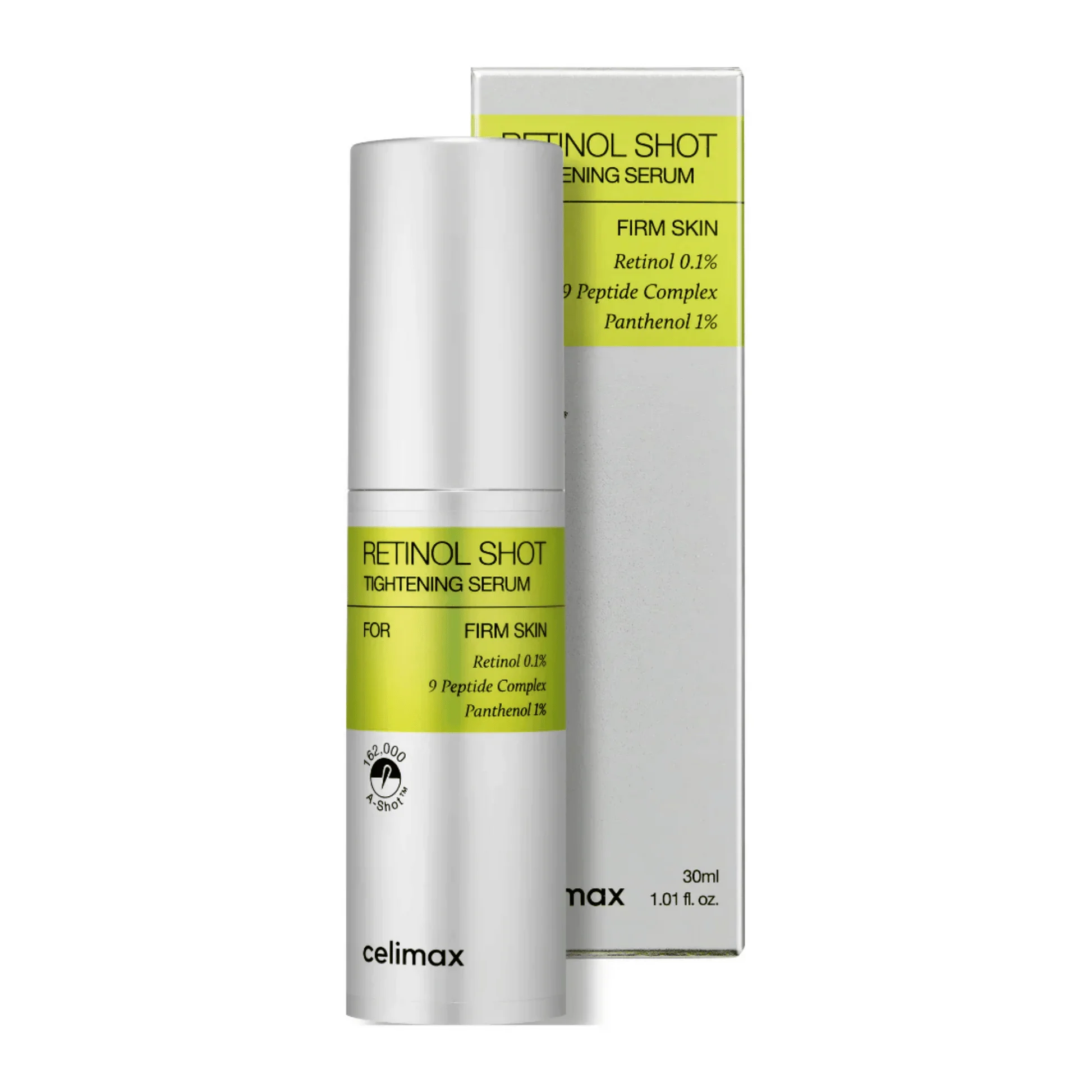 Sérum Tenseur RETINOL SHOT de celimax 30 ml