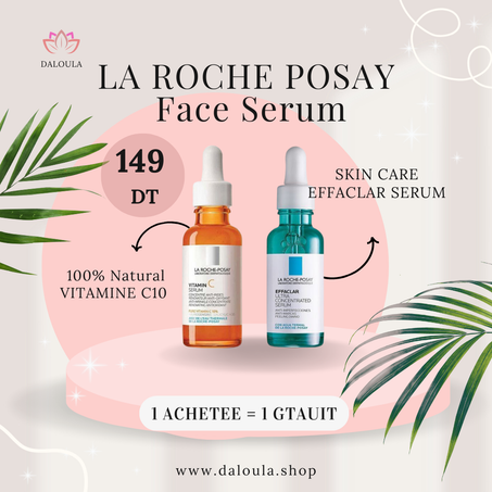 Sérum vitamine C 10 + Sérum anti-imperfections EFFACLAR