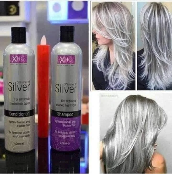 Silver shampoing + Après shampoing 400 ml  XHR