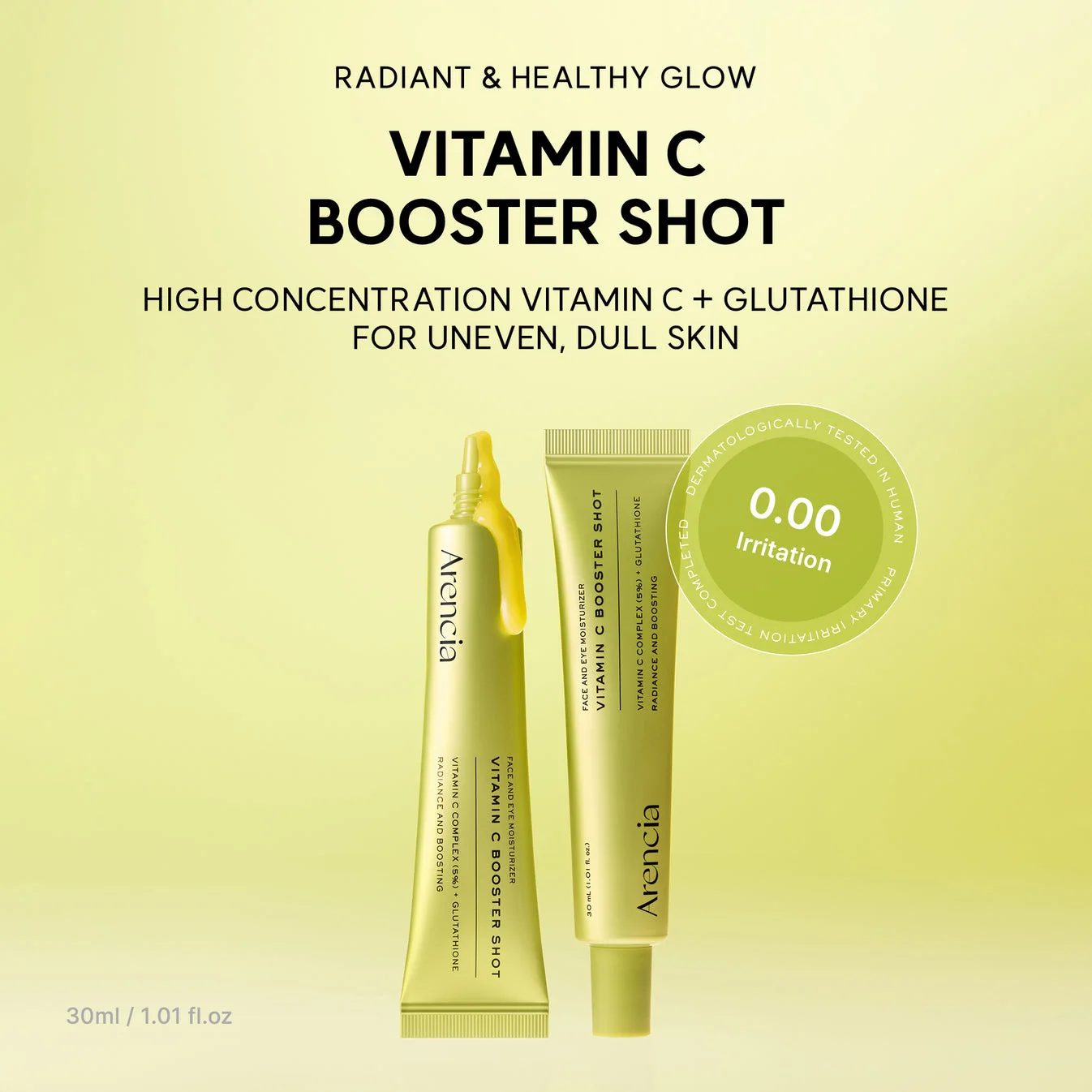 Arencia Vitamin C Booster Shot – Éclat & Fermeté