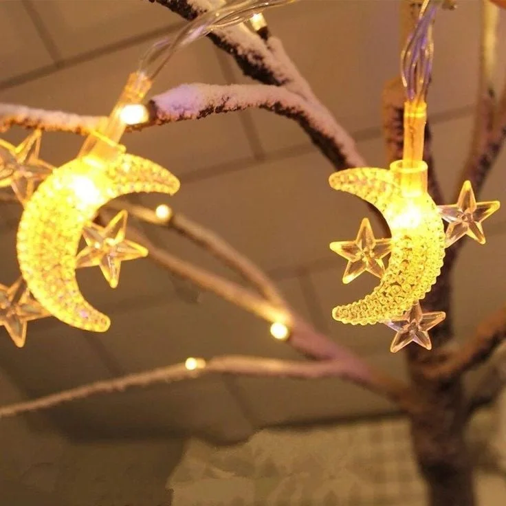 Guirlande lumineuse spécialement RAMADHAN LUNE/étoiles
