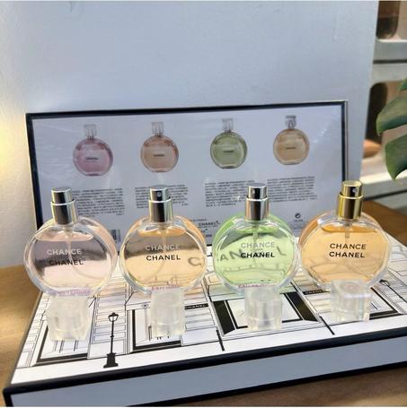 Coffret chanel chance 4 Flacon 30 ml