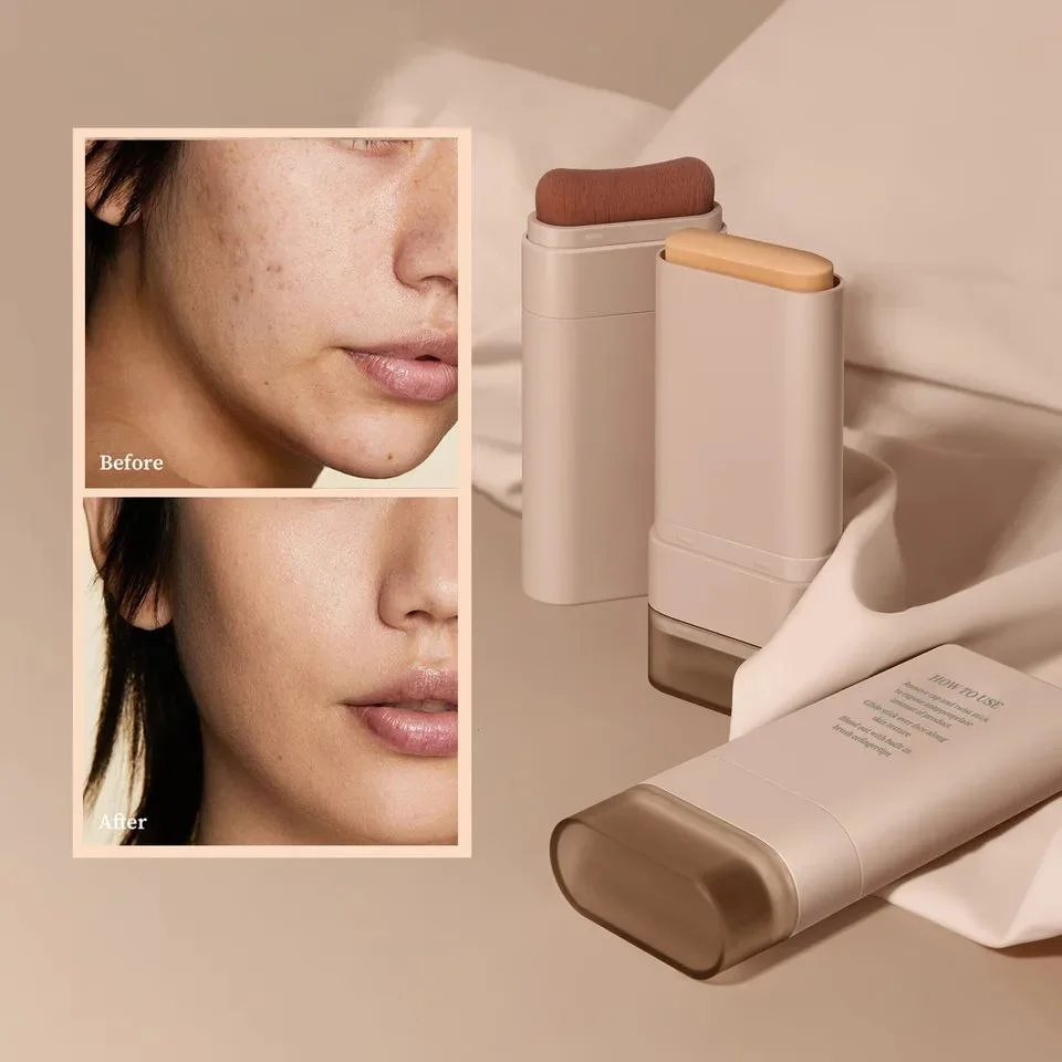 DEROL – Fond de teint mat en stick double embout (20 g)