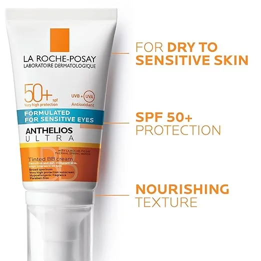LA ROCHE-POSAY – ANTHELIOS ULTRA BB CRÈME TEINTÉE SPF 50+ (50 ML)