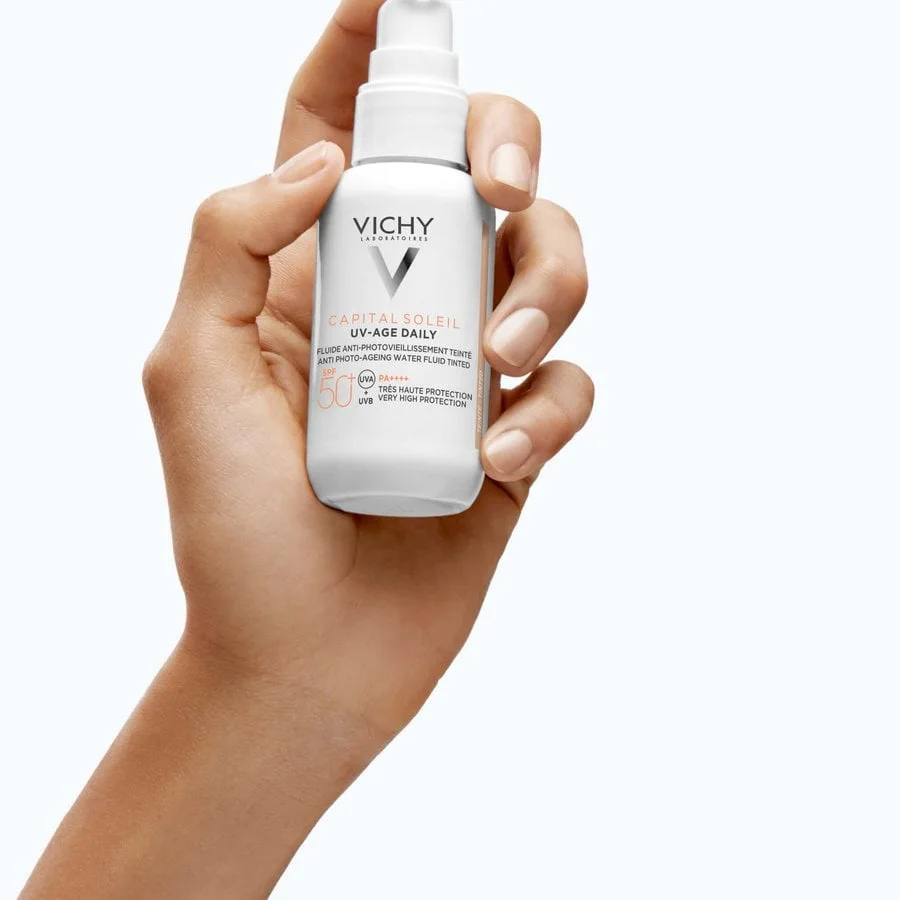 VICHY – CAPITAL SOLEIL UV-AGE DAILY TEINTÉ SPF 50+ (40 ML)
