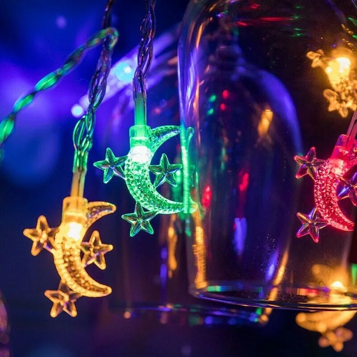 Guirlande lumineuse spécialement RAMADHAN LUNE/étoiles