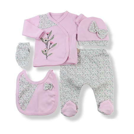 Pack Fleur Rose 5 Pieces