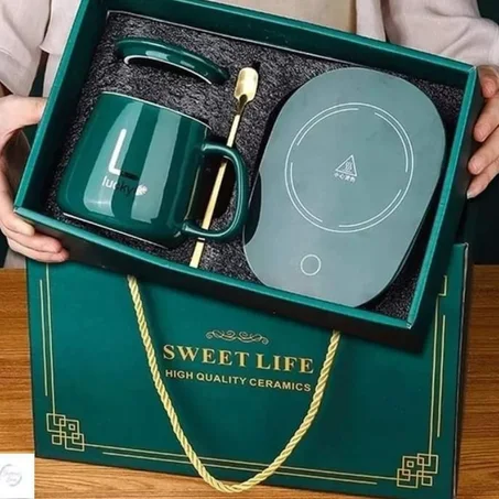 Tasse chauffante électrique en céramique 🍵☕