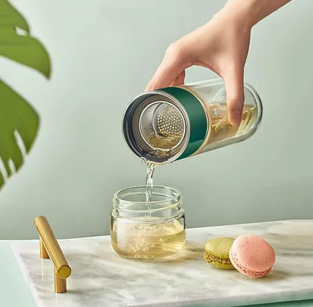 غوودرن زجاجة بمصفاة شاي 🍵