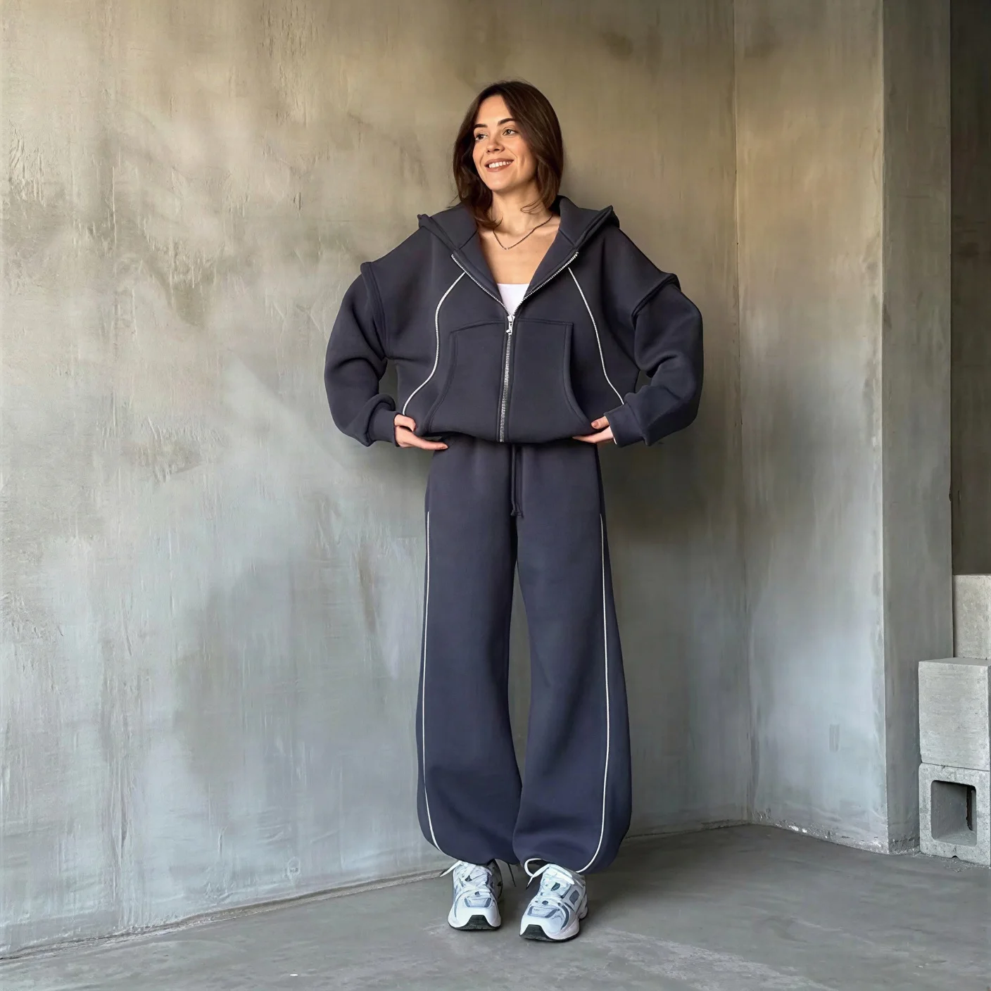 Ensemble paris gris