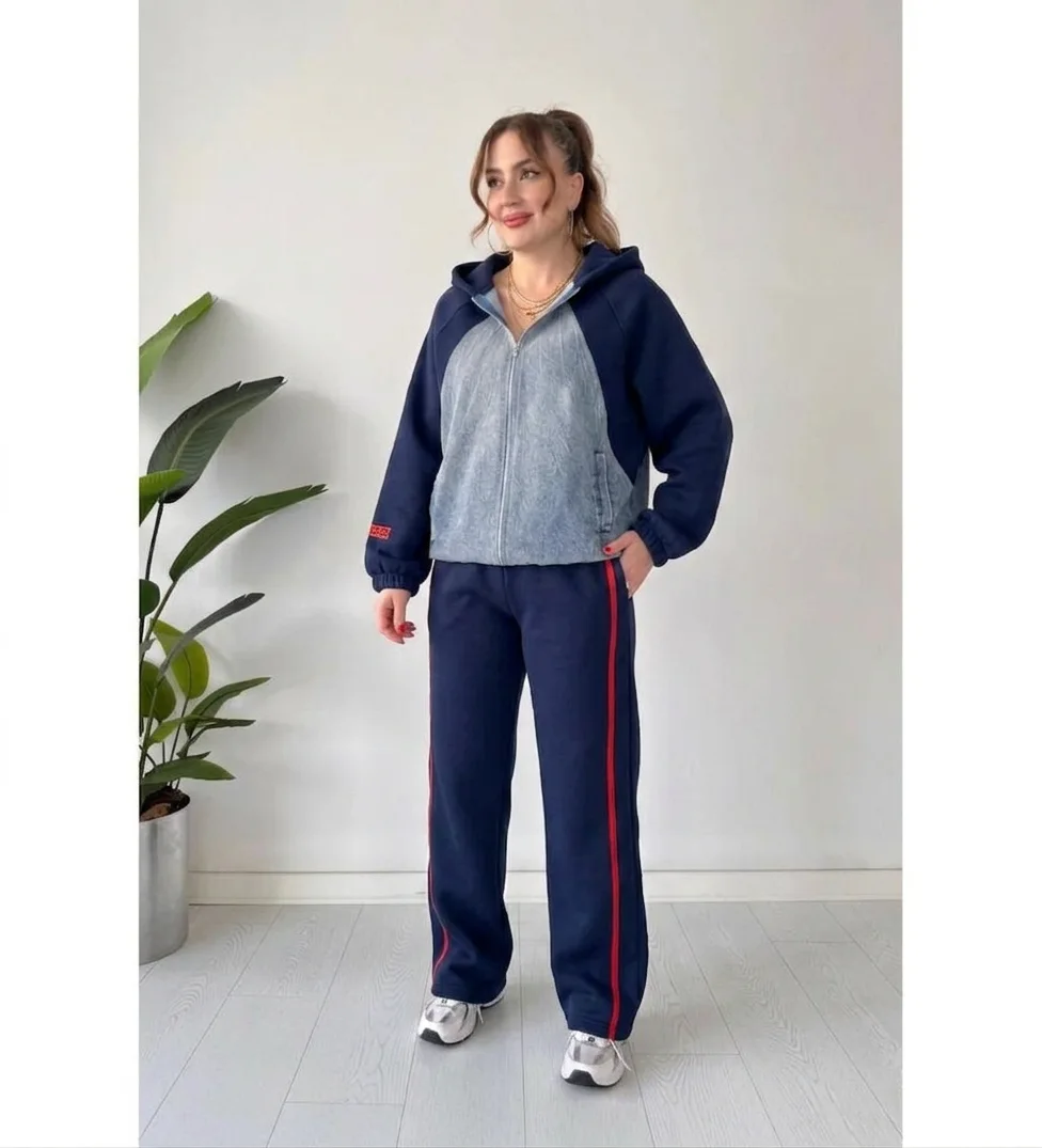 Ensemble moh Blue marin