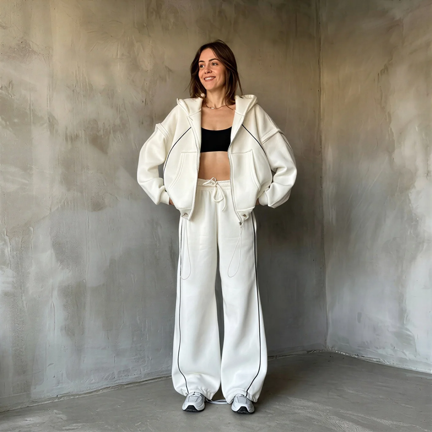 Ensemble paris blanc