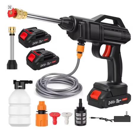 مسدس لاسلكي للغسيل  بالضغط  بالماء