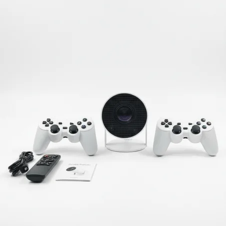 Smart Projecteur 4K avec Jeux Intégrés & Android TV