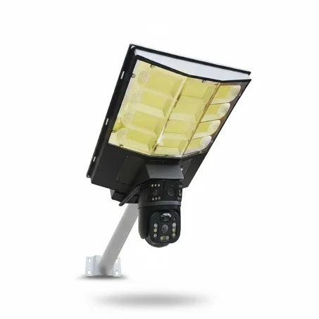 Caméra de Surveillance Solaire 4G avec Projecteur LED