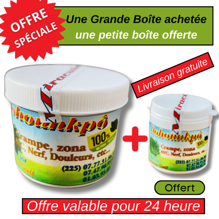 Dîtes à dieu à l'inconfort et aux douleurs dans votre corps en 14 jours avec notre pommade naturelle sans perte de temps