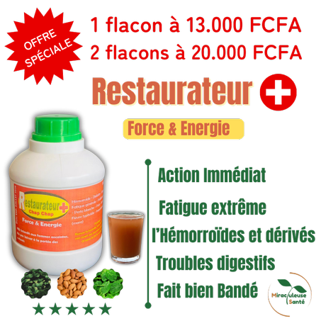 🔋 𝗥𝗲𝘀𝘁𝗮𝘂𝗿𝗮𝘁𝗲𝘂𝗿 + 𝗙𝗼𝗿𝗰𝗲 & É𝗻𝗲𝗿𝗴𝗶𝗲 – 𝗕𝗼𝗼𝘀𝘁𝗲𝘇 𝘃𝗼𝘁𝗿𝗲 𝘃𝗶𝘁𝗮𝗹𝗶𝘁é 𝗻𝗮𝘁𝘂𝗿𝗲𝗹𝗹𝗲𝗺𝗲𝗻𝘁  𝗲𝗻 𝟳 𝗷𝗼𝘂𝗿𝘀 𝘁𝗼𝗽 𝗰𝗵𝗿𝗼𝗻𝗼𝘀 !