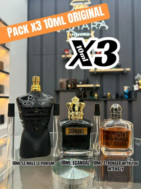 Pack 10ml Parfums Originaux