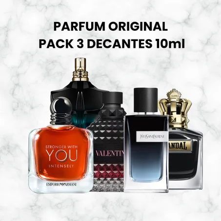 PARFUM ORIGINAL PACK 3 DECANTES 10ml