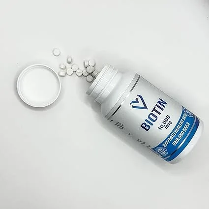 مكمل البيوتين لنمو الشعر