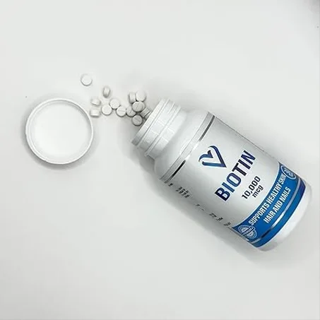 مكمل البيوتين لنمو الشعر