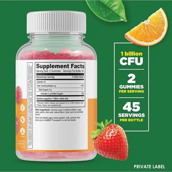 علكات البروبيوتيك لصحة الجهاز الهضمي والمناعة