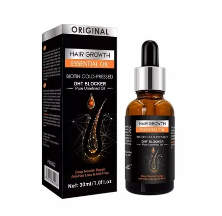 زيت نمو الشعر وتقليل التساقط
